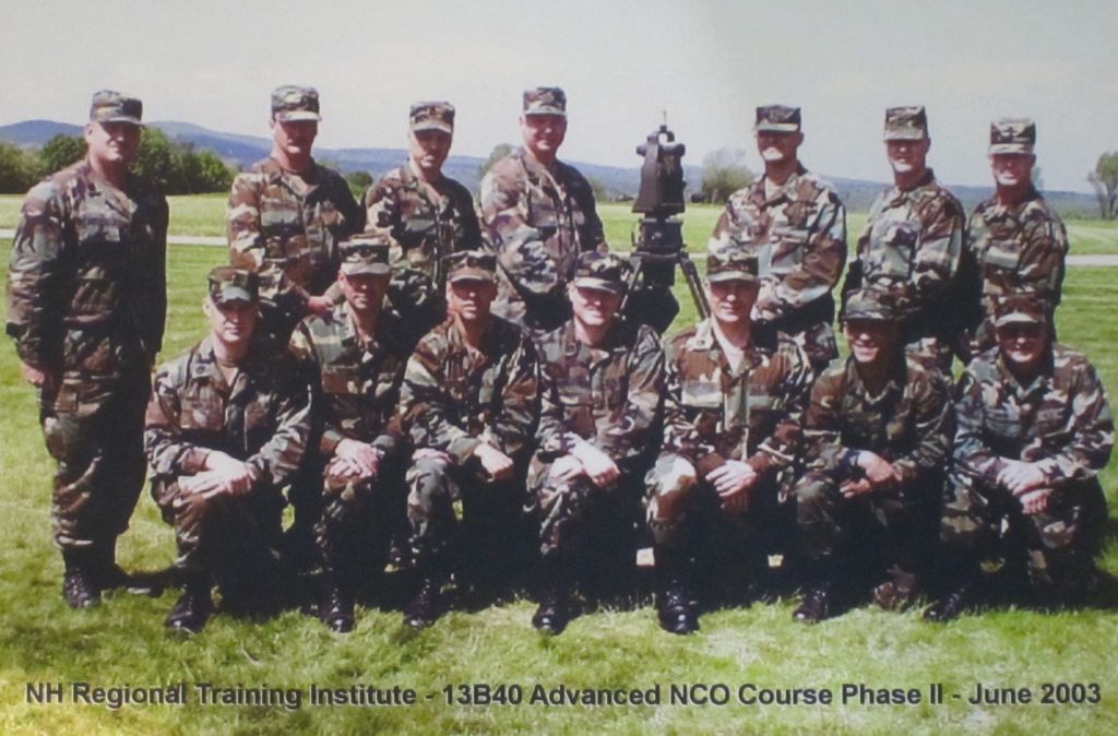 Formation of Soldiers graduating.